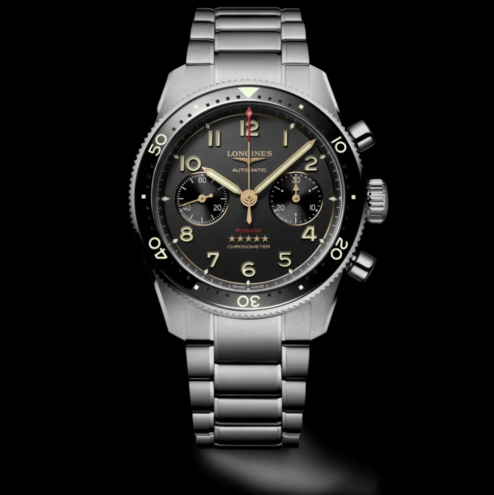 LONGINES SPIRIT FLYBACK TITANIUM